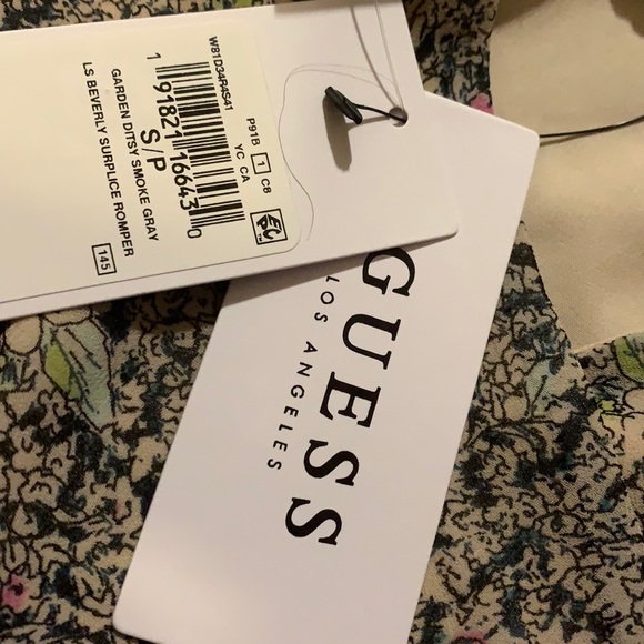 Guess Off the Shoulder Romper **Brand New* - Picture 5 of 6